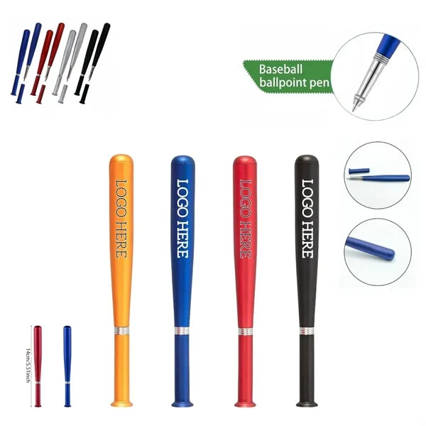 Premium ABS Plastic Baseball Bat Pens