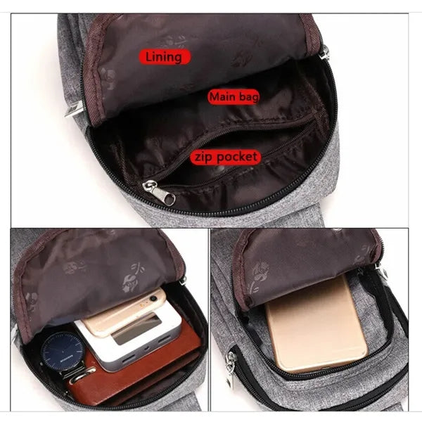 Sports Cross Sling Shoulder Chest Bag
