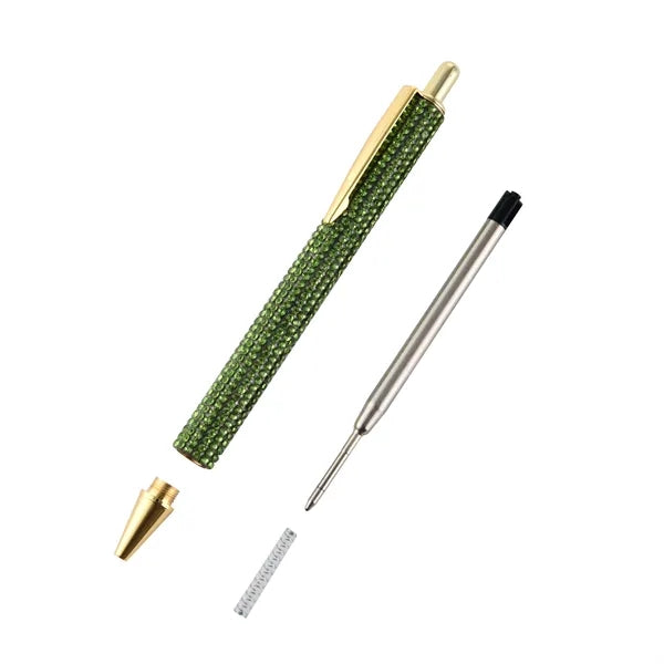Luxury Rhinestone Click Ballpoint Pen