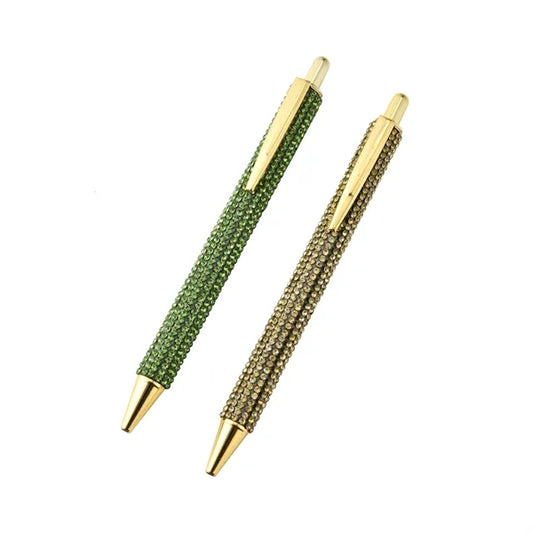 Luxury Rhinestone Click Ballpoint Pen