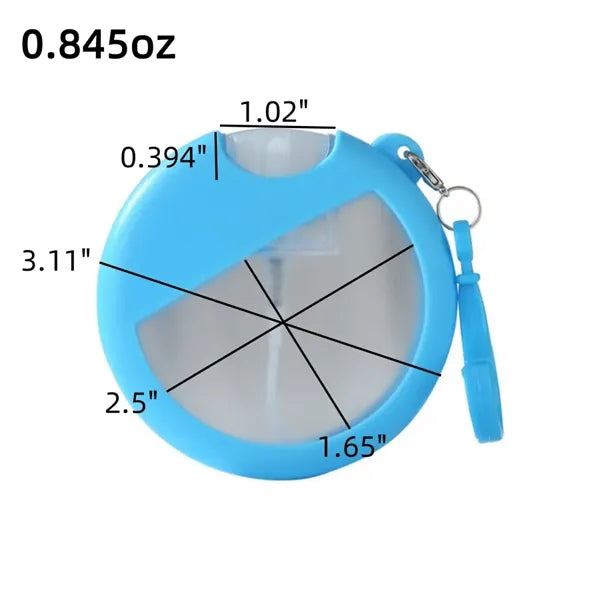 0.845oz Perfume Travel Spray Bottle with Keychain