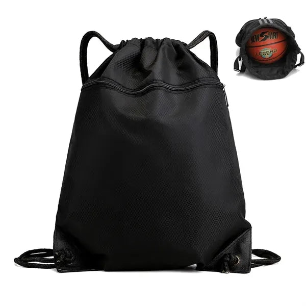 Drawstring Backpack Bag Sport Gym Sackpack
