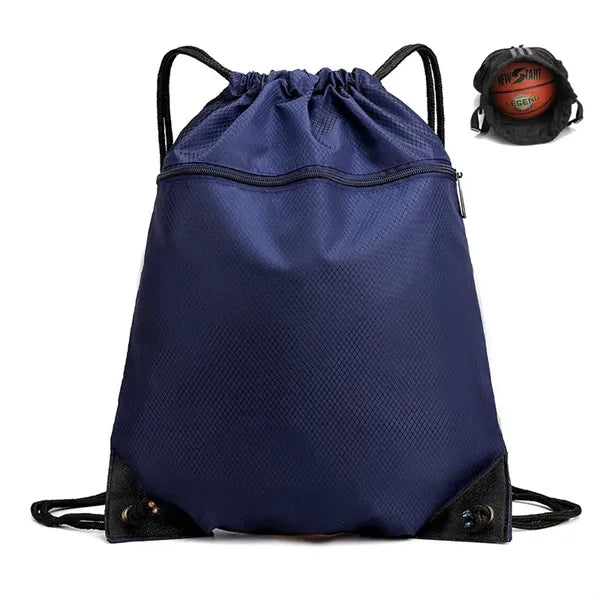 Drawstring Backpack Bag Sport Gym Sackpack