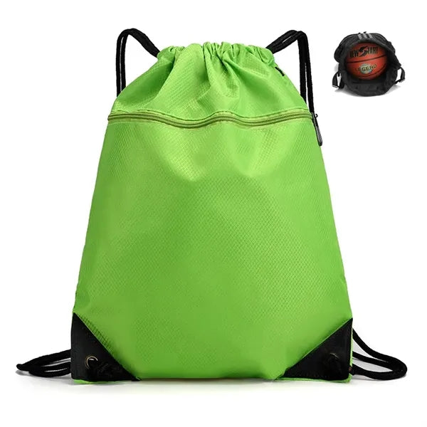 Drawstring Backpack Bag Sport Gym Sackpack