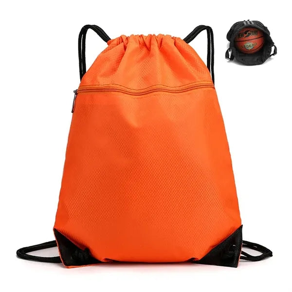Drawstring Backpack Bag Sport Gym Sackpack