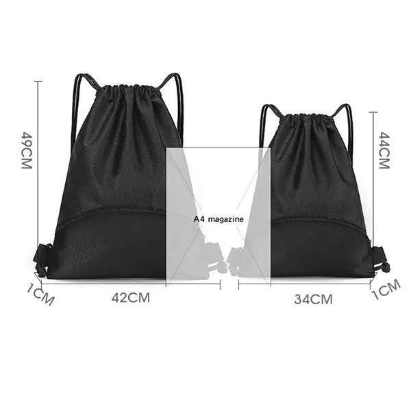 Drawstring Backpack Gym Bag