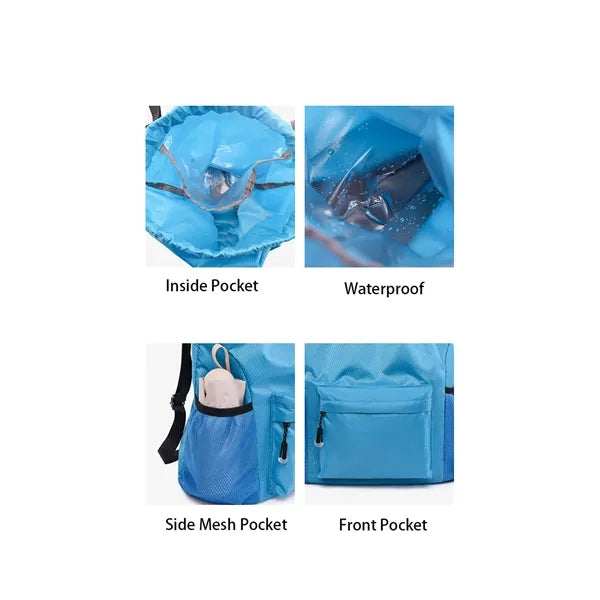 Lightweight Sackpack Backpack for Men and Women