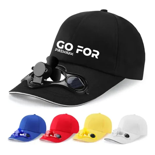 Solar Powered Fan Hat