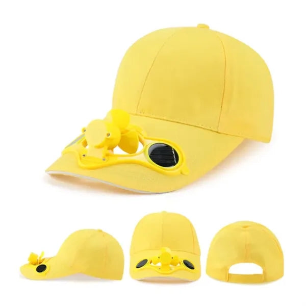 Solar Powered Fan Hat
