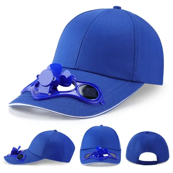 Solar Powered Fan Hat