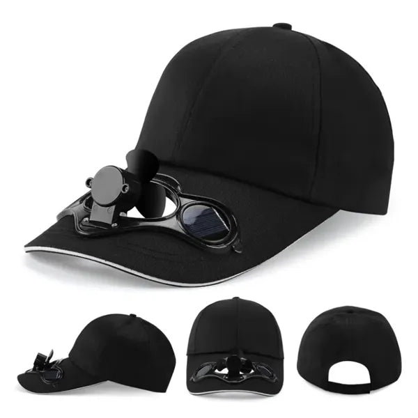 Solar Powered Fan Hat