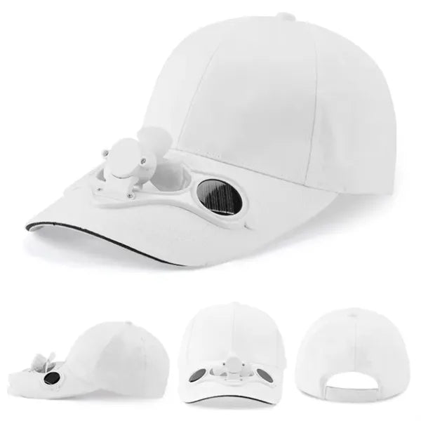 Solar Powered Fan Hat