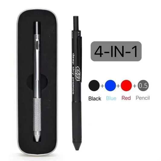 4-in-1 Multi-Color Click Pen