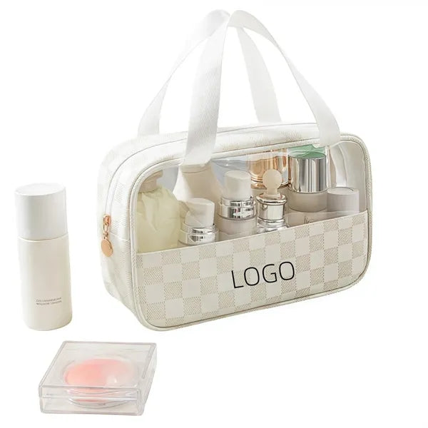Clear Makeup Bag Cosmetic Organizer Case Waterproof Travel