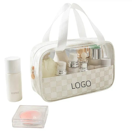 Clear Makeup Bag Cosmetic Organizer Case Waterproof Travel