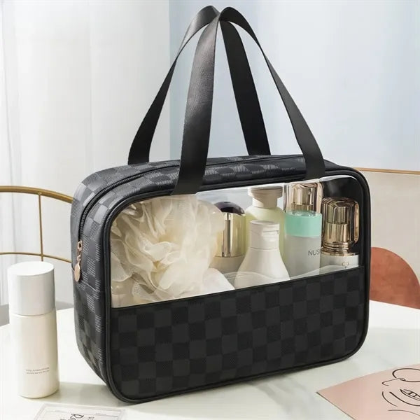 Clear Makeup Bag Cosmetic Organizer Case Waterproof Travel