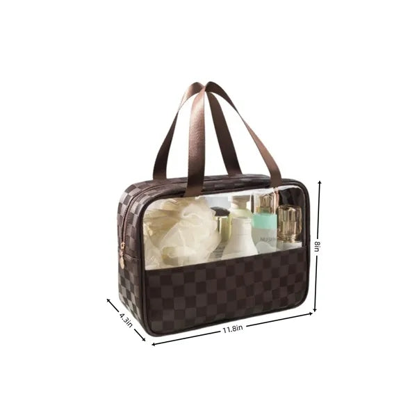 Clear Makeup Bag Cosmetic Organizer Case Waterproof Travel