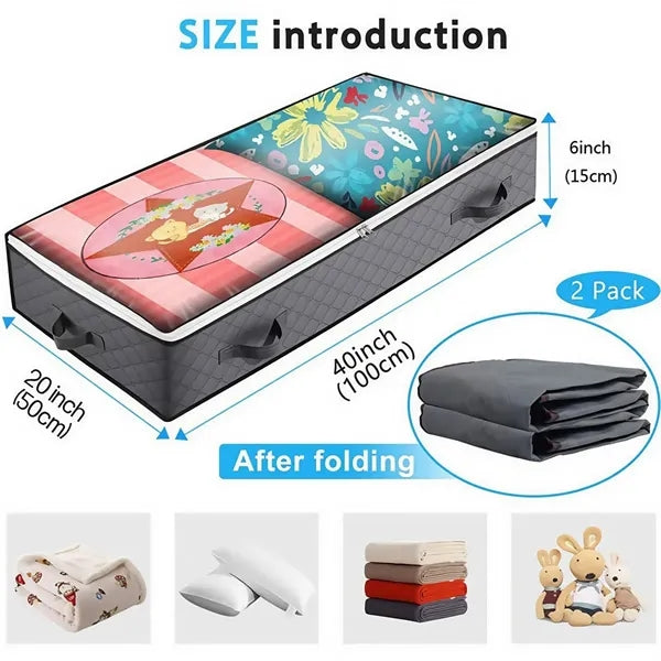 Under Bed Storage Containers Closet Organizers