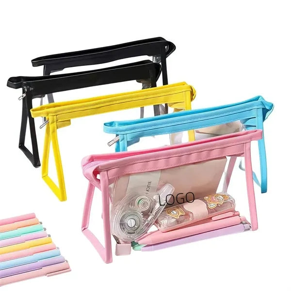 Pencil Cases Pen Pouch Clear Transparent Marker