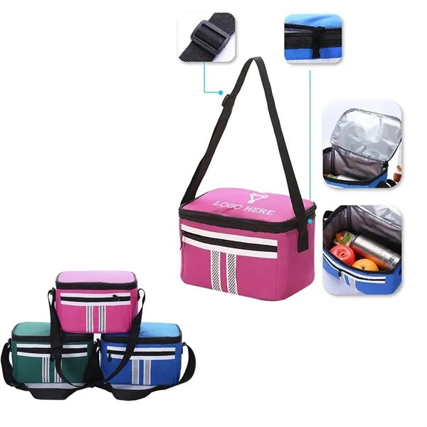 Lunch Bento Box Cooler Tote