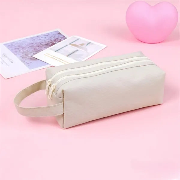 Large Capacity Pencil Case Compartment Pouch Pen Bag
