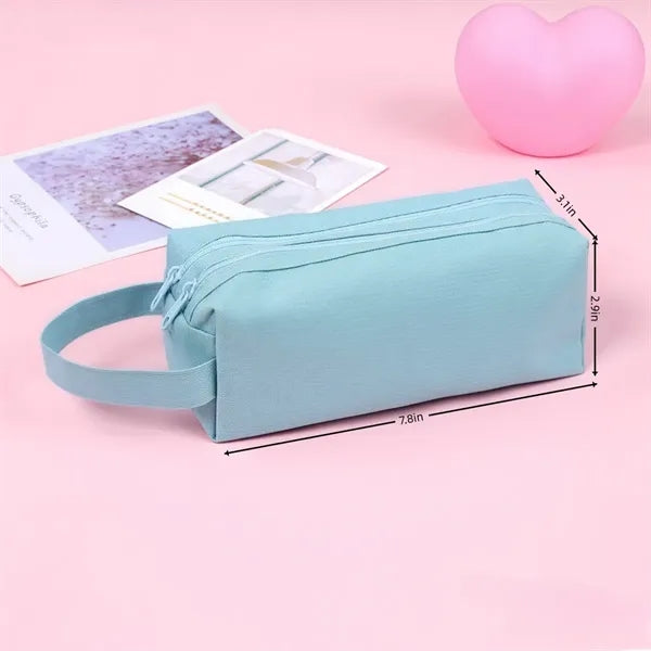 Large Capacity Pencil Case Compartment Pouch Pen Bag