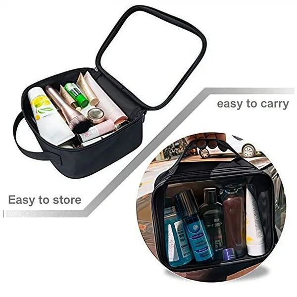 Toiletry Edged Clear Makeup Bag