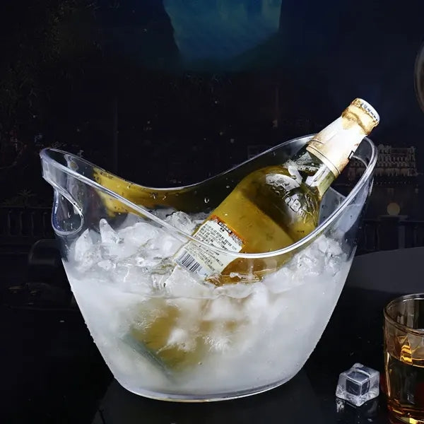 4Liter Ice Bucket for Champagne, Wine, beer, Party Essential