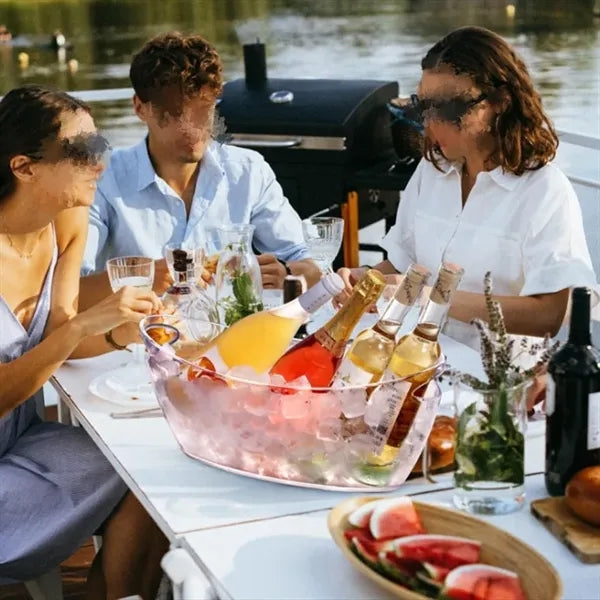 4Liter Ice Bucket for Champagne, Wine, beer, Party Essential