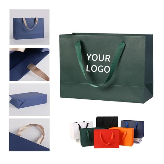 Kraft Shopping Bag 13x10.2