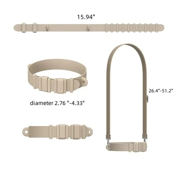 Water Bottle Holder with Adjustable Strap