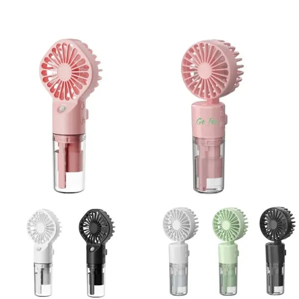 Portable Rechargeable Misting Travel Fan