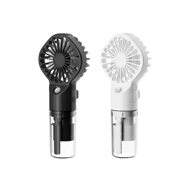 Rechargeable Handheld Misting Fan Blades Portable Cooler