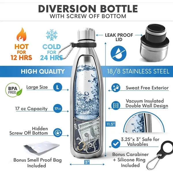 25oz Hidden Safe Leakproof Thermo Cup