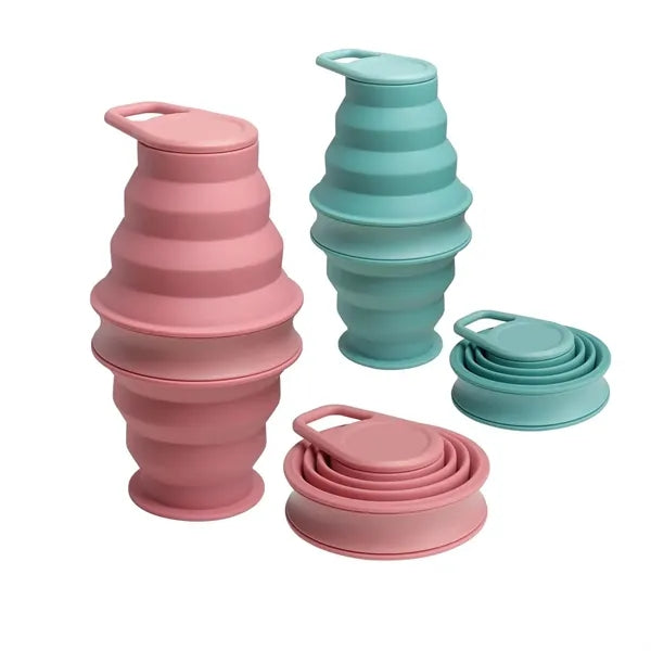 17.5oz Silicone Foldable Leakproof Bottle