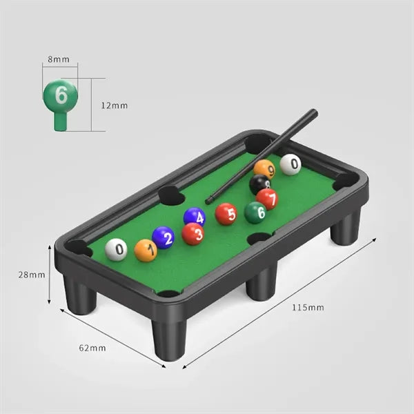 Billiard-Themed Acrylic Parking Number Plate