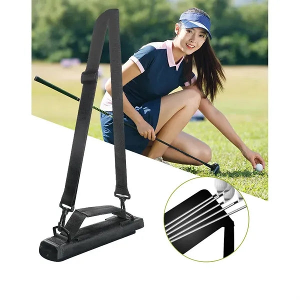 Portable Crossbody Golf Club Storage Bag