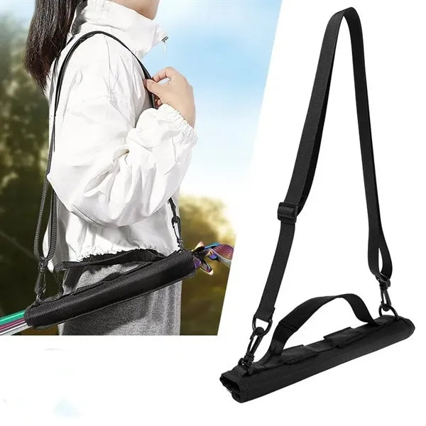 Portable Crossbody Golf Club Storage Bag