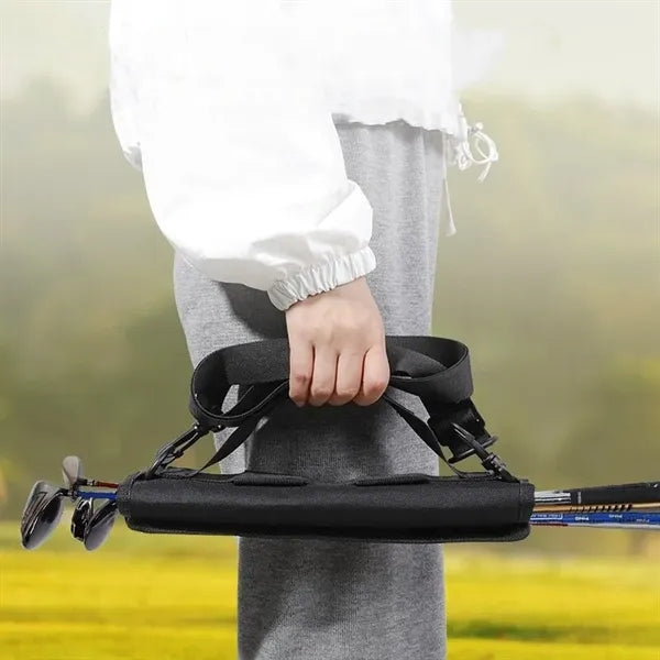 Portable Crossbody Golf Club Storage Bag