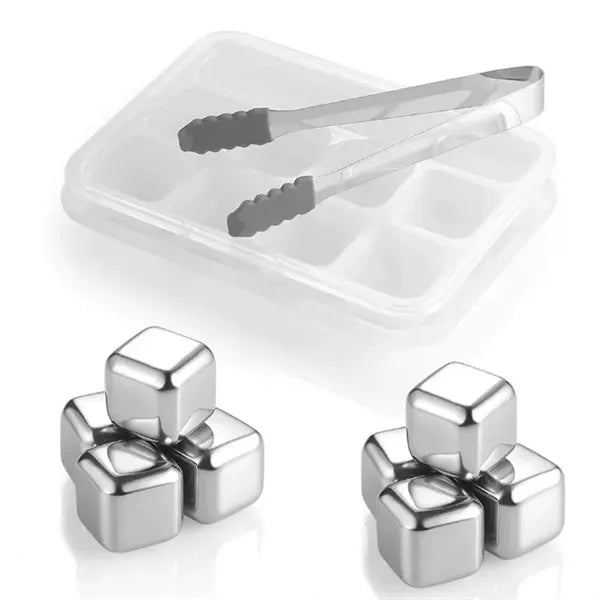 Stainless Steel Ice Cube Set