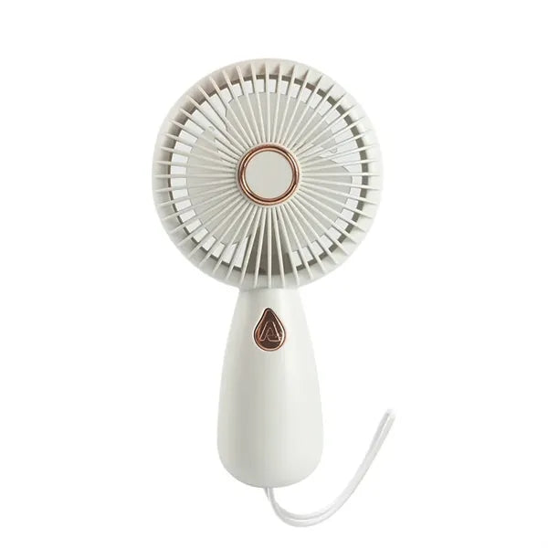 Handheld Small Fan With LED Light