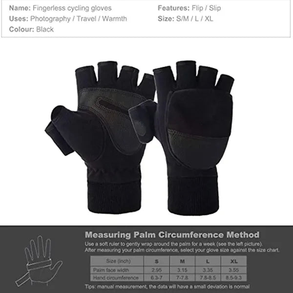 Non-Slip Half Finger Workout Gloves