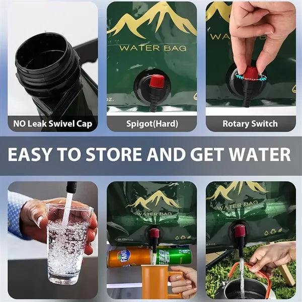 Water Container Bag with Spigot
