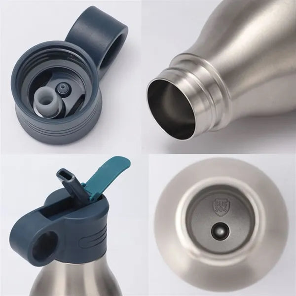 17oz Cola Shaped Water Bottle Stainless Steel Thermos Cup