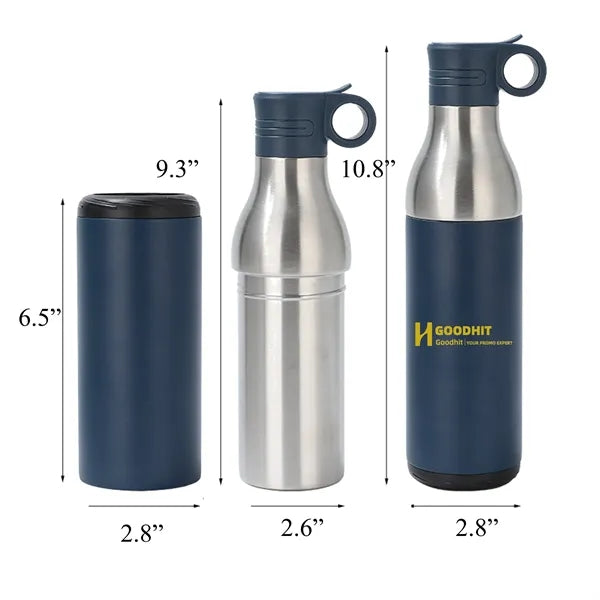 17oz Cola Shaped Water Bottle Stainless Steel Thermos Cup