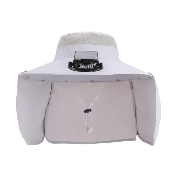 Solar Powered Fan Fisherman Hat