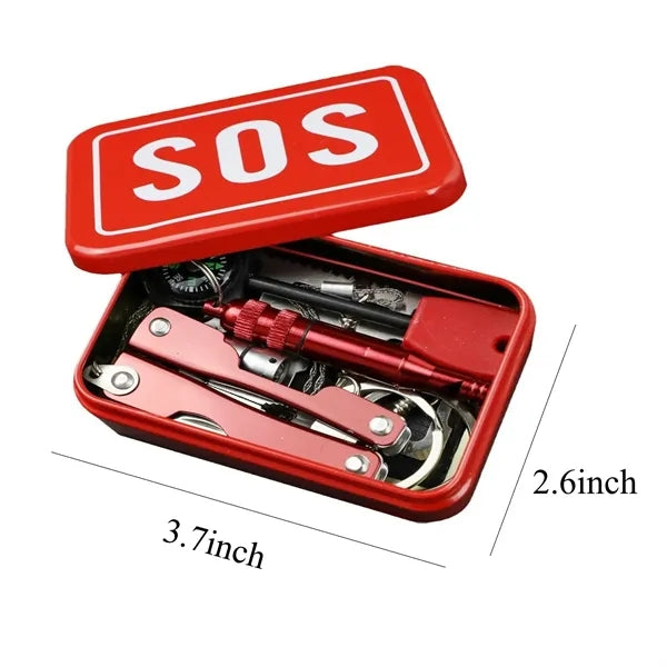 Outdoor Wilderness Survival Emergency Tool Set