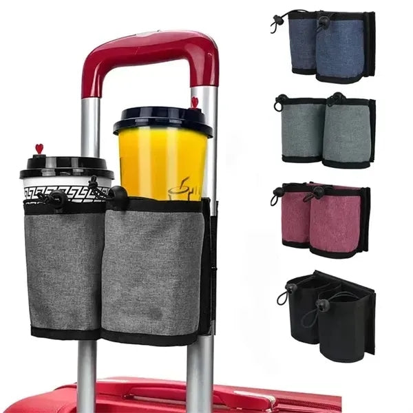 Luggage cup holder