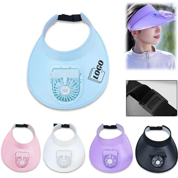 Sun Visor Hats with Fan