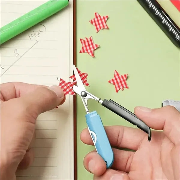 3 In 1 Ballpoint Pen with Foldable Scissors